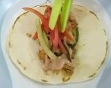 A picture of step 11 of Chicken Wraps.