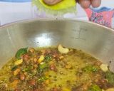 A picture of step 3 of Lemon rice.