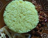 Foto langkah ke 5 dari resep Nasi kuning liwet.