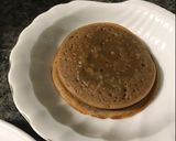Foto langkah ke 4 dari resep Pancake Milo with Caramel Apple Sauce 🥞🥞.