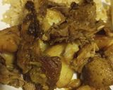 A picture of step 8 of Oven Roasted Goat with Vegetables and Rice.