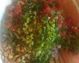 A picture of step 1 of Chatpata Chana jor garam.