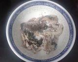 Hình bước làm 3 của món Mì quảng cá lóc