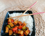 Foto del paso 10 de la receta: Tofu agridulce con pimientos