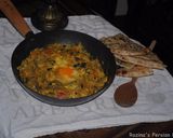 A picture of step 10 of Mirza ghasemi.