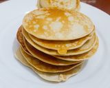 Foto del paso 4 de la receta: Panqueques americanos con plátano