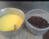 A picture of step 1 of Mango Trifle 🍋.