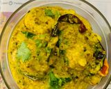 A picture of step 5 of Arbi in mustard gravy (taro root).