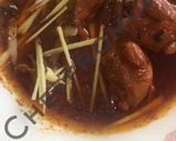 A picture of step 9 of Chicken Qorma.