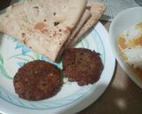 A picture of step 4 of Chapati.