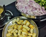 पनीर शिमला मिर्च की सब्जी (paneer shimla mirch ki sabzi recipe in Hindi) रेसिपी चरण 2 फोटो