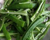 कुरकुरीत भेंडी (Crispy Bhendi Recipe In Marathi) रेसिपी स्टेप 2 फोटो 