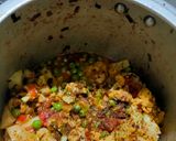 A picture of step 4 of Masala Cauliflower theme.