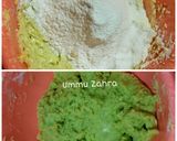 Foto langkah ke 3 dari resep Putri Salju Pandan.