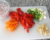 Foto del paso 1 de la receta: Lenguado frito con verduras salteadas (Estilo Oriental)