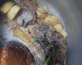A picture of step 6 of Mutton Pulao.