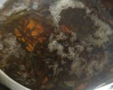 A picture of step 1 of Green tea with lemon.