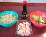 Garnélás tészta ázsiai módra recept fázis 1 fotója