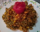A picture of step 5 of Tangy Methi Rice.