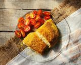 Foto del paso 6 de la receta: 🥚🍚🧀 Omelette de arroz - Bomba de huevo rellena de arroz al roquefort 🧀🍚🥚