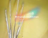Foto langkah ke 1 dari resep Puding Lumut Vla Durian.