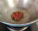 A picture of step 3 of Amaranth Leaves with Potato.