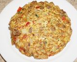 Foto del paso 4 de la receta: Tortilla de papas con longaniza