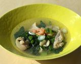 Hình bước làm 4 của món Canh mồng tơi đủ thứ cho bữa trưa vui vẻ