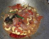 A picture of step 1 of Paneer butter masala.