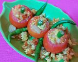 A picture of step 5 of Stuffed Tomatoes.
