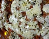 Foto del paso 12 de la receta: Pan de carne individual relleno de jamón, salsa fileto y muzzarella