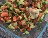 Foto del paso 3 de la receta Tartar de salmón con mango