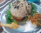 Foto del paso 5 de la receta: Hamburguesa vegetal con pan integral