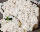 Foto langkah ke 1 dari resep Nasi bakar cumi asin.