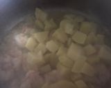 Foto del paso 6 de la receta Garbanzos del cocido con gambas