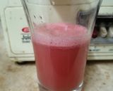 A picture of step 2 of Watermelon juice with Lemon.