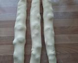 Csokis-málnás fonott recept fázis 3 fotója