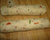 Foto del paso 6 de la receta: Papas duquesas con jamón serrano y queso mozzarella