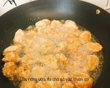 Hình bước làm 4 của món Taiwanese popcorn chicken (gà rán kiểu Đài Loan)