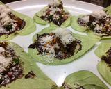 A picture of step 1 of Chocolate Paan.