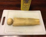 A picture of step 6 of California Farm Tamale Lunch for One.