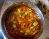 A picture of step 4 of Green Soyabean Curry.
