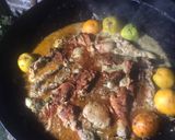 Foto del paso 3 de la receta: Pollo a la naranja al disco