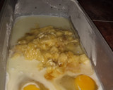 Foto del paso 2 de la receta: Budín de banana sin azúcar. ♥️