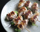 A picture of step 6 of Pork Belly Rolls on Skewers.