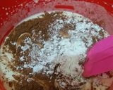 Foto langkah ke 2 dari resep Brownies Kukus Coklat Keju untuk Pemula.