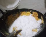 A picture of step 3 of Besan suji Mawa ladoo.