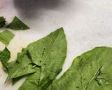 A picture of step 4 of Potato Casserole with Spinach and Mushrooms.
