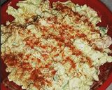 A picture of step 8 of Deviled Pasta Salad.
