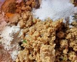A picture of step 1 of Leftover Chhole Kabab.